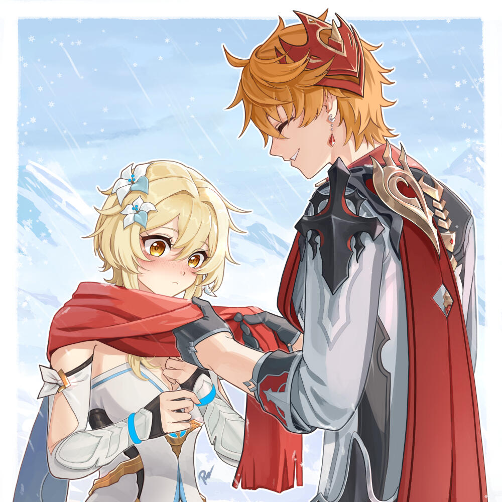 Wanna borrow my scarf? Wanna borrow my scarf?